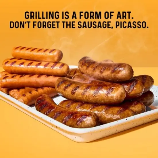 Johnsonville Smoked Beef Bratwurst - 12oz image {2}