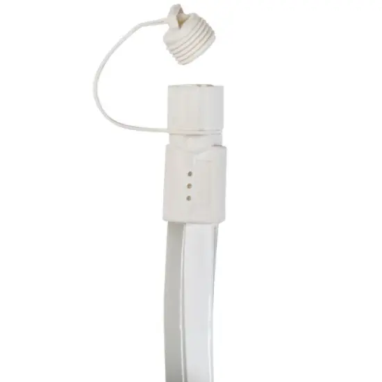 Northlight LED Commercial Grade Flexible Christmas Rope Lights - Green - 50' Clear Wire image {4}