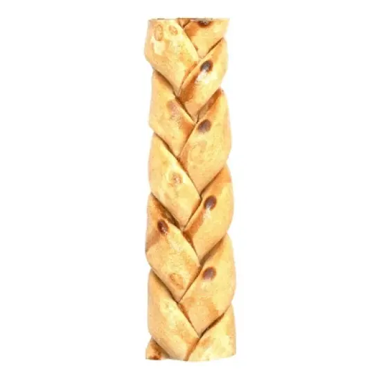 Pet Factory American Beefhide Braided Sticks - 6", 14 Count image {1}