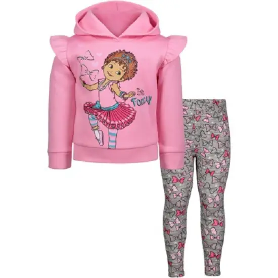 Disney Fancy Nancy Girls Fashion Pullover Fleece Hoodie & Leggings  image {11}