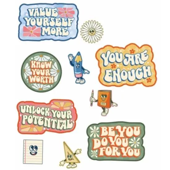 Eureka S'cool Era Gallery Wall Bulletin Board Set, 14 Pieces image {2}