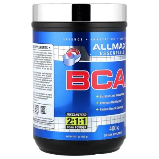 ALLMAX Essentials, BCAA, 14.11 oz (400 g) image {3}