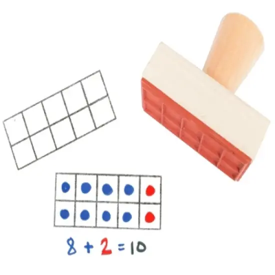 Ready2Learn Ten Frame Stamp image {1}