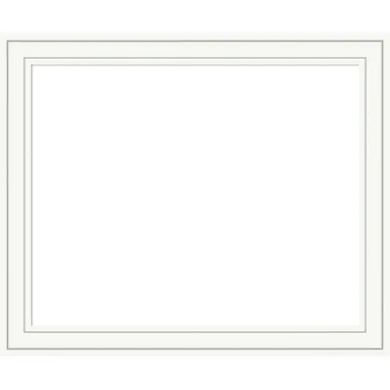 Amanti Art Craftsman White Framed Dry Erase Magnetic Board image {15}