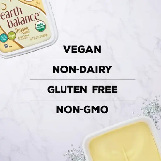 Earth Balance Organic Buttery Spread - 13oz image {2}
