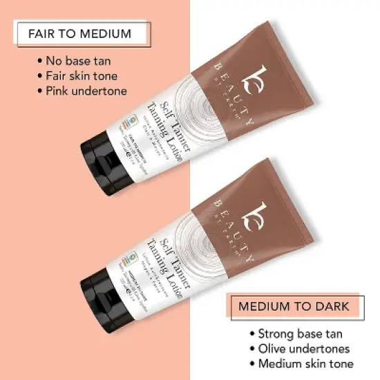 Beauty by Earth Self Tanner Tanning Lotion. 7.5oz image {6}