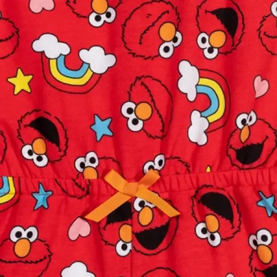 Sesame Street Elmo Girls Sleeveless Romper Toddler image {2}