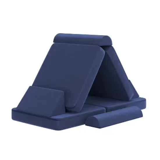 Flash Furniture Marlowe Modular Kids Play Couch with 6 Soft Foam Sectional Sofa Pieces image {4}