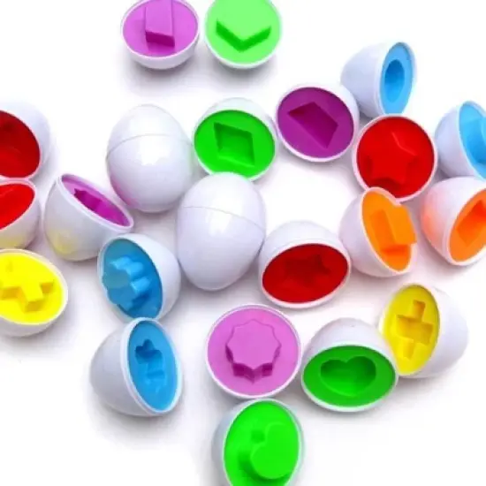 Insten Matching Egg Shape and Color Game, Educational Toys for Toddlers image {6}