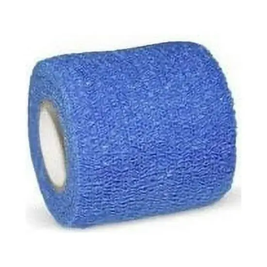 3M 1582B Coban Self-Adherent Wrap 2 in. x 5 yd. - Blue (One Roll) image {4}