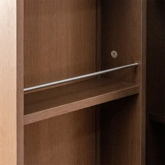 COWLOWN Freestanding Kitchen Pantry Cabinet with Shelves, Buffet Storage Cupboard for Dining Room & Living Room image {8}