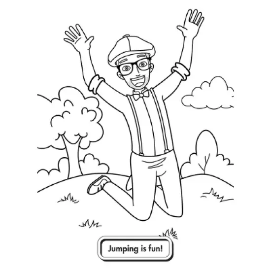 Blippi: So Much to See! - (Color & Activity with Crayons and Paint) by  Editors of Studio Fun International (Paperback) image {4}