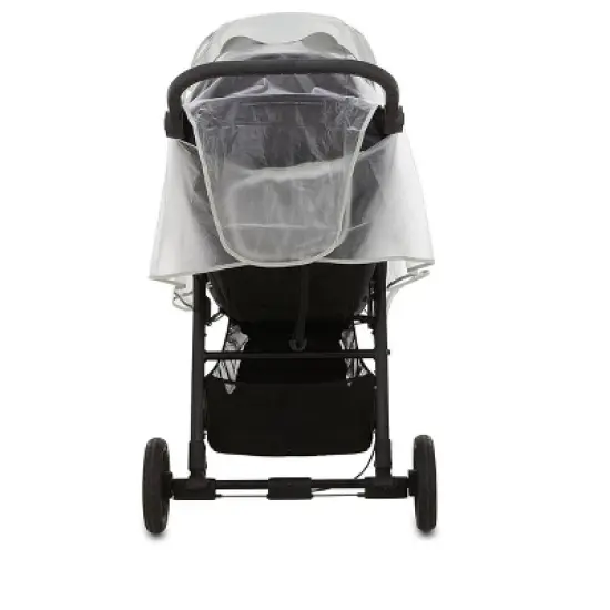 First Essentials  Universal Stroller Rain Cover Baby Travel Weather Shield Windproof & Waterproof - Clear image {1}