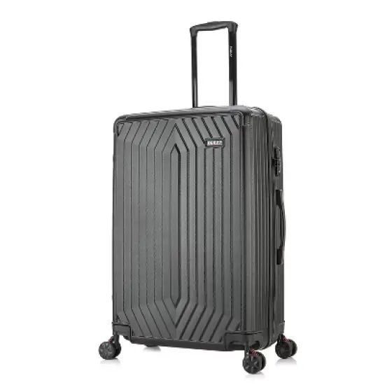 DUKAP STRATOS Lightweight Hardside Large Checked Spinner Suitcase image {7}