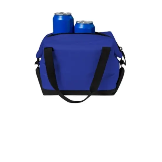 Port Authority Small 6-Can Collapsible Cooler with Top Handle image {12}