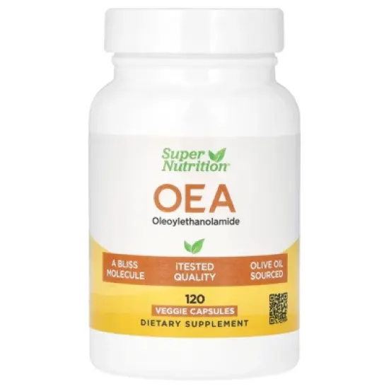 Super Nutrition OEA Oleoylethanolamide, 125 mg, 120  Veggie Capsules image {5}