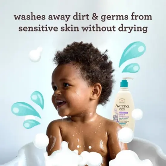 Aveeno Kids' Face & Body Wash - 2 fl oz image {3}