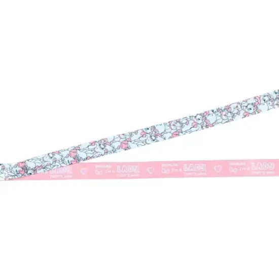 Disney Aristocats Marie Because I'm a Lady Breakaway Lanyard ID Badge Holder image {3}