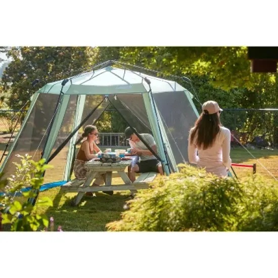 Coleman 15'x13' Skylodge Instant Screened Shelter - Moss image {6}