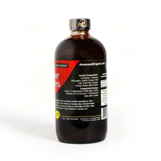 Amenazel Organic Power Bitters, 16 fl oz image {3}