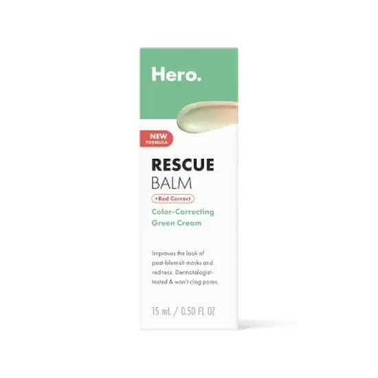 Hero Cosmetics Rescue Balm Red Correct - 15ml image {4}
