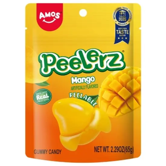 AMOS Peelerz Mango Gummy Checklane Candy - 2.29oz image {8}