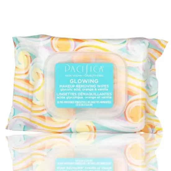 Pacifica Glowing Makeup Removing Wipes - Orange - 30ct image {10}