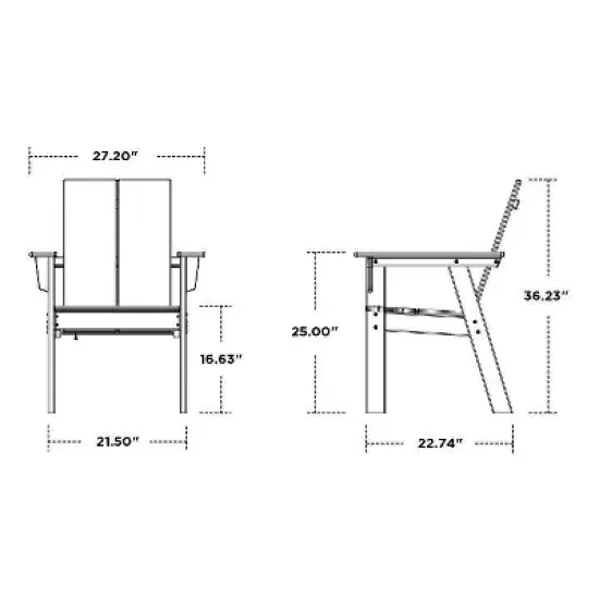 Moore 7pc POLYWOOD Dining Set - Project 62&trade;
 image {2}
