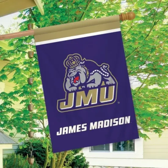 Briarwood Lane James Madison University NCAA Licensed House Flag 28" x 40" image {2}