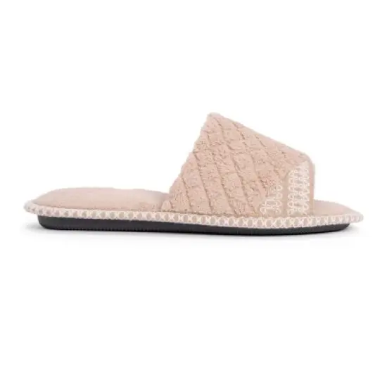 MUK LUKS Women's Sally Open Toe Scuff Slipper image {4}