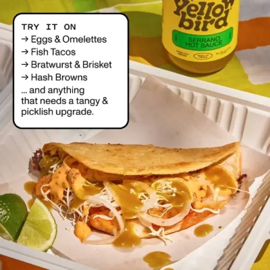 Yellowbird Serrano Hot Sauce - 9.8oz image {4}