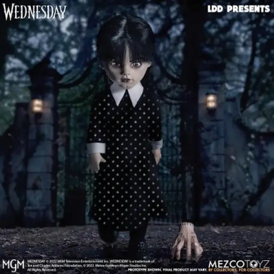 Mezco Toyz Addams Family Living Dead Dolls Presents | Wednesday image {2}