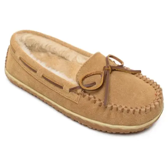 Minnetonka Women's Suede Tilia Moccasin Slippers image {7}