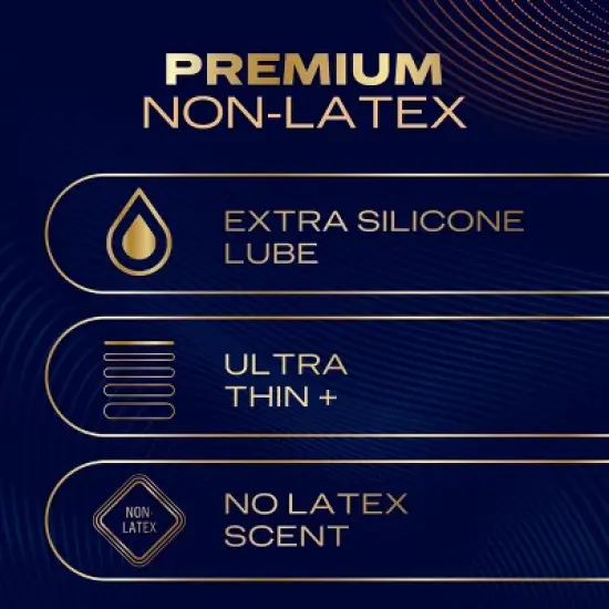 Durex Intense Premium Non-Latex Condoms image {2}