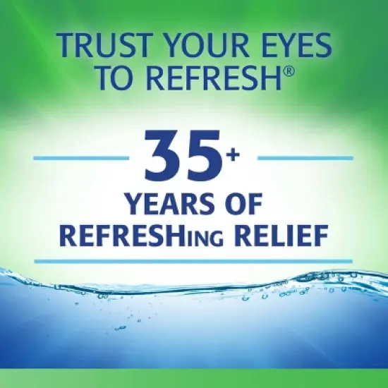 Refresh Tears PF Preservative Free Eye Drops - 0.33 fl oz/10mL image {3}