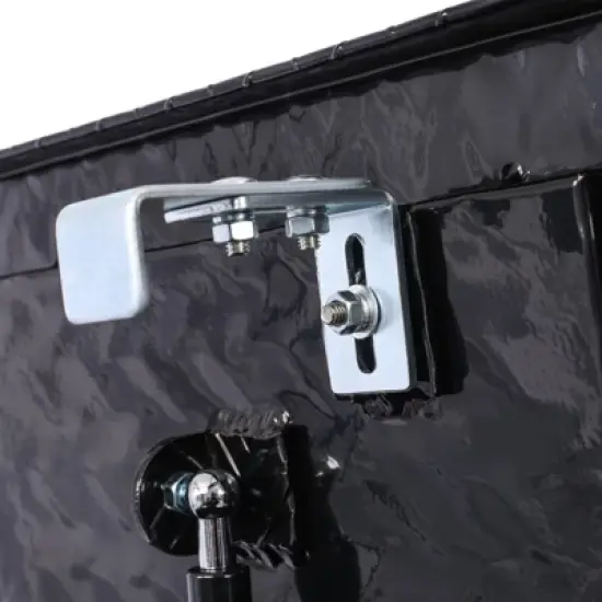 29 Inch Trailer Tool Box,Aluminum Storage Tongue ToolBox,29''x17''x18'' Truck Chest box Organizer w/Lock and Keys For Pickup,Truck Bed, RV, Trailer image {4}