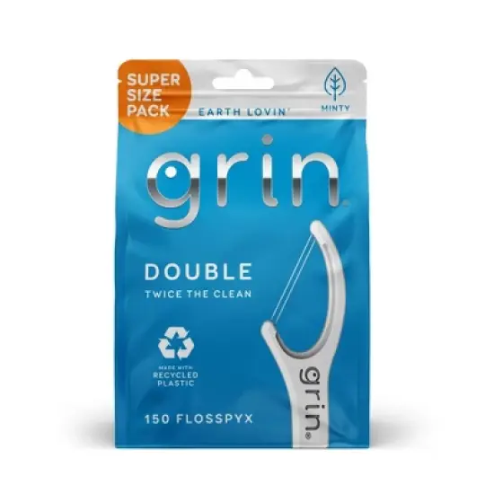 Grin Oral Care Double Floss Picks - 150ct image {9}