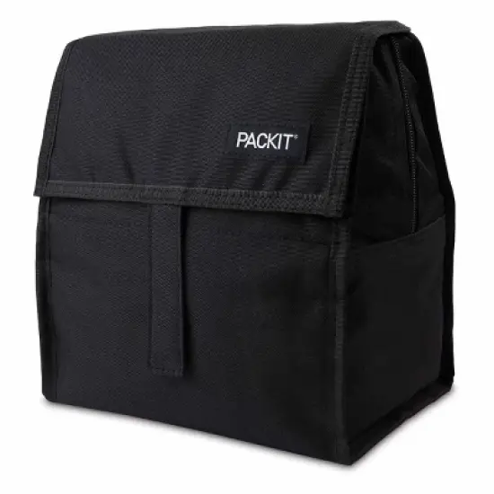 Packit Freezable Lunch Bag - Black image {1}