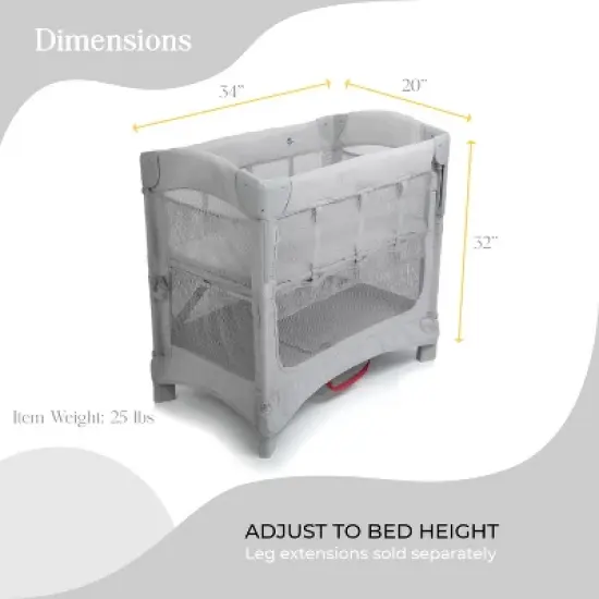 Arm's Reach Mini Ezee&trade; 2 in 1 CO-SLEEPER&reg; Bassinet image {11}