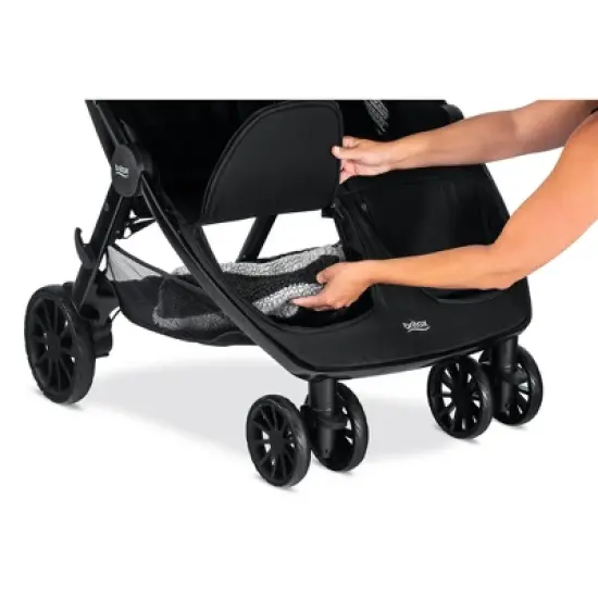 Britax B-Lively Double Stroller - Raven image {8}
