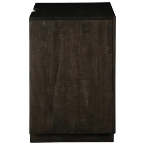 Hyndell Nightstand Dark Brown - Signature Design by Ashley image {3}