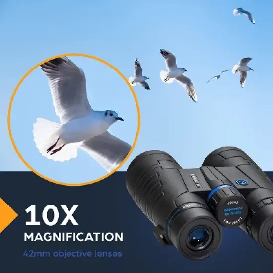 TSO Turbine 10x42 Roof Binocular image {4}