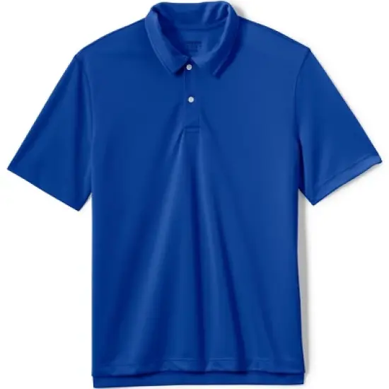 Lands' End Men's Short Sleeve Poly Pique Polo Shirt image {5}