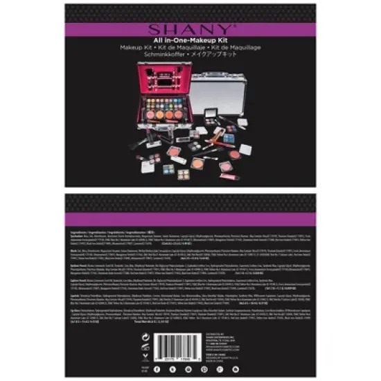 SHANY Makeup Train Case Aluminum Makeup Set image {2}