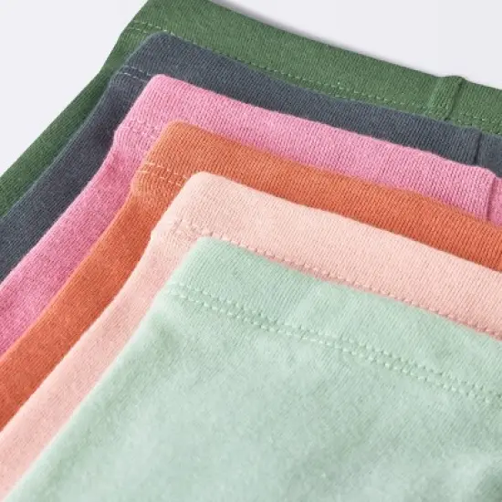 Baby 6pk Basic Pants - Cloud Island&trade; Coral Orange image {2}