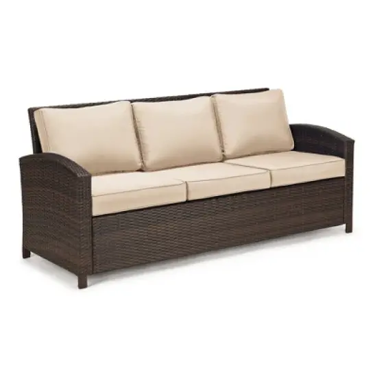 6 Piece Outdoor Patio Furniture Set with Cushions and Coffee Table image {6}