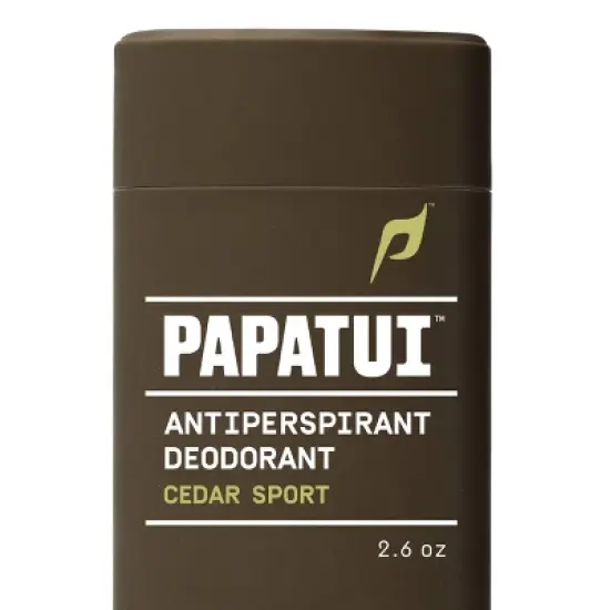Papatui Men's 48-Hour Protection Sweat & Odor Control Solid Antiperspirant Deodorant - Cedar Sport - 2.6oz image {10}