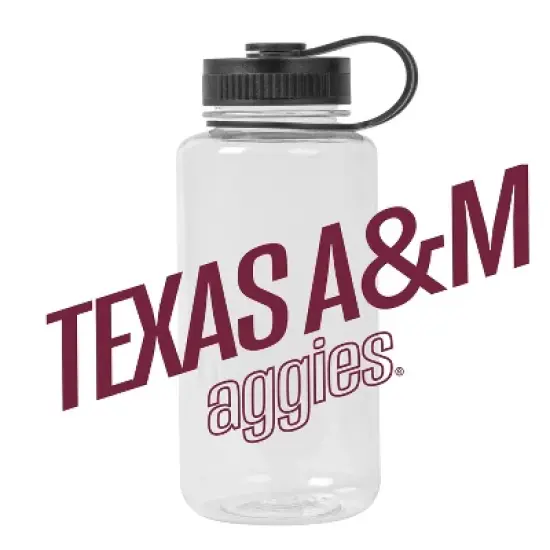 NCAA Texas A&M Aggies Portable Drinkware - 38oz: Plastic Water Bottle, 9" Height image {2}