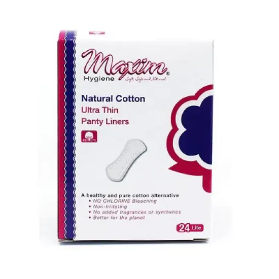 Maxim Hygiene Ultra Thin Panty Liners, Light Flow Abosrbency, 24Ct image {5}