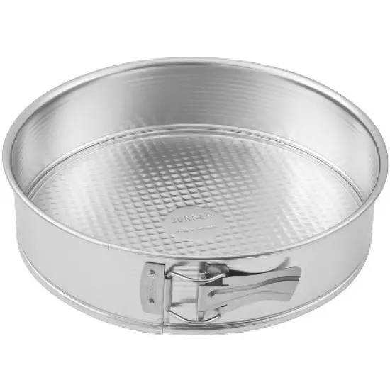 Zenker Tin Plated Steel Springform Pan, 11-Inch, Silver image {1}